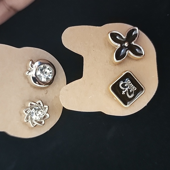 MEN'S Seperate 4 Cuff Studs links - Picture 2 of 5